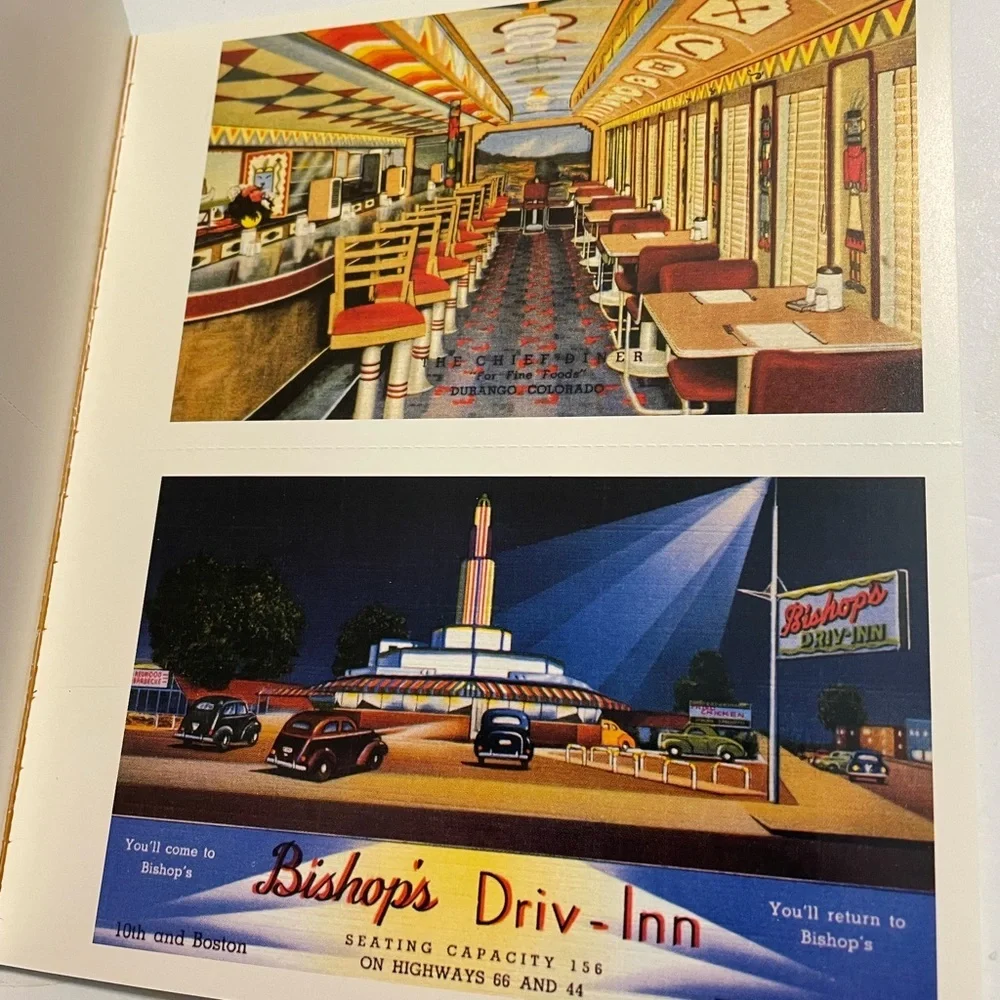 Ducks and Diners. 22 Authentic Old Postcards - Ready to Mail